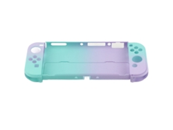 Capa Protetora LAXISCREED Switch Oled Roxo azul Gradiente