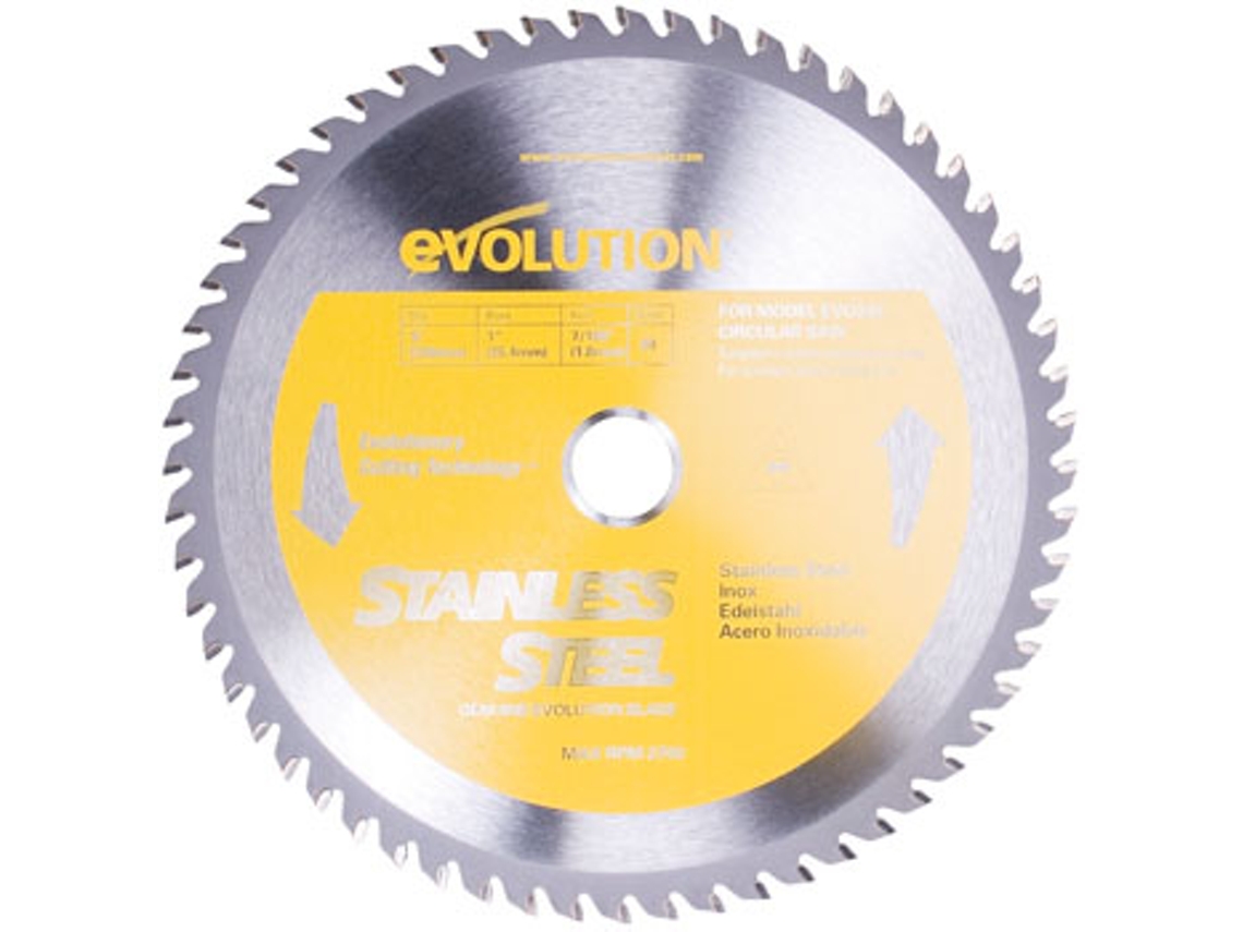 Evo 677352 Disco Acero Inoxidable S355tct-90cs - 355mm 90t