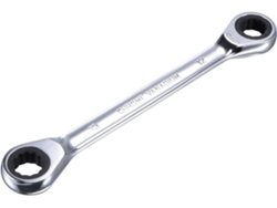 Llave De Carraca De Doble Extremo (12 Mm X 13 Mm) Métrica, 72 Dientes, 12 Puntas, Cr-v