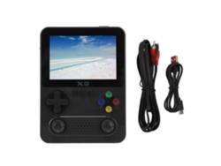 Consola De Juegos Portátil Con Pantalla Ips De 3.5 Pulgadas, 32g, 2 Jugadores, Reproductor De Juegos Retro Portátil, Negro