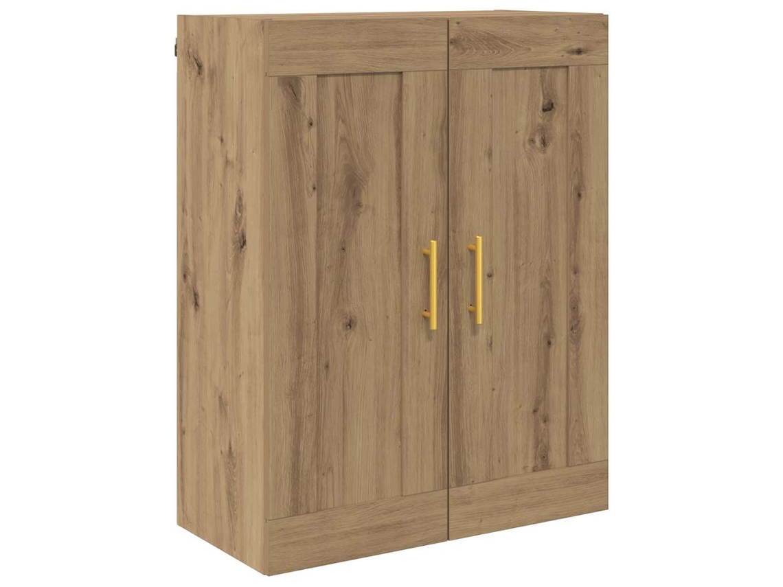 Maison Exclusive - Armario De Pared Roble Artesanal 69,5 X 34 X 90 Cm