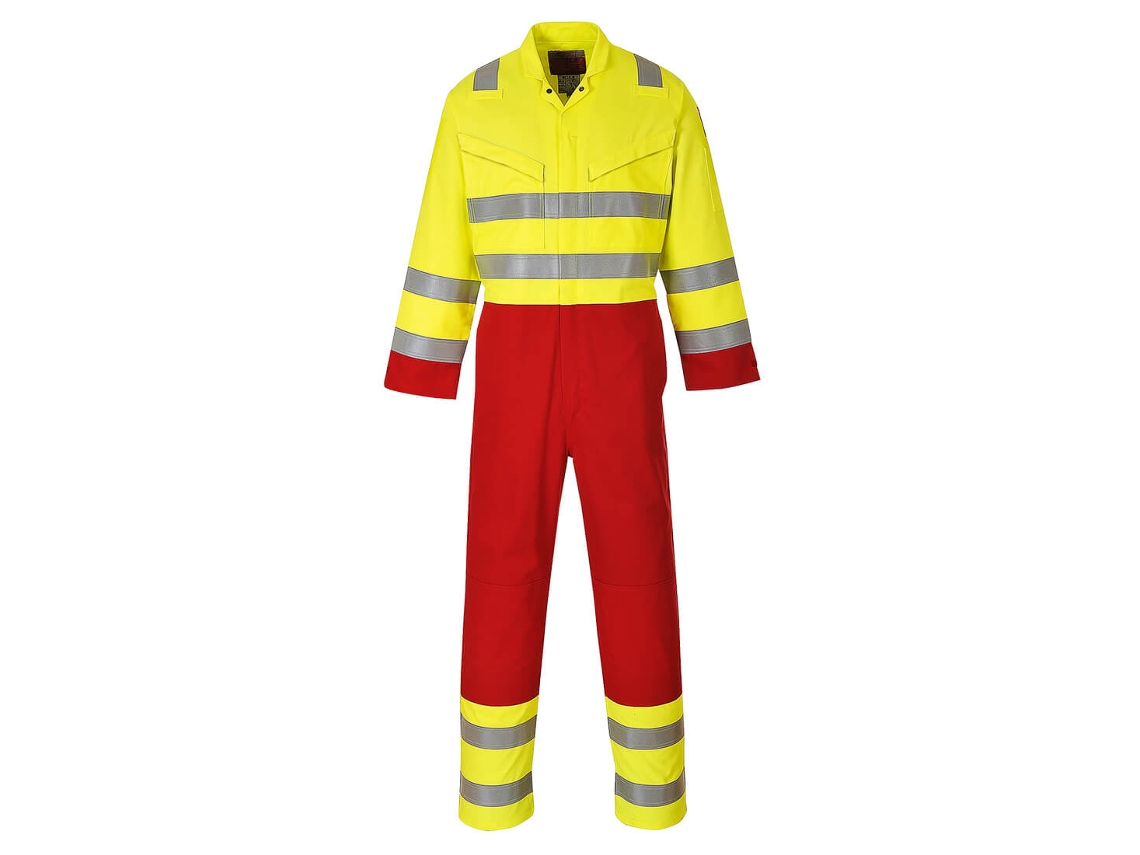 Ropa de trabajo de alta visibilidad Bizflame Safety &amp; Comfort / Amarillo / L Portwest