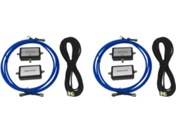 2 Antenas Magnéticas De Bucle Pasivas Portátiles Para Hf Y Vhf