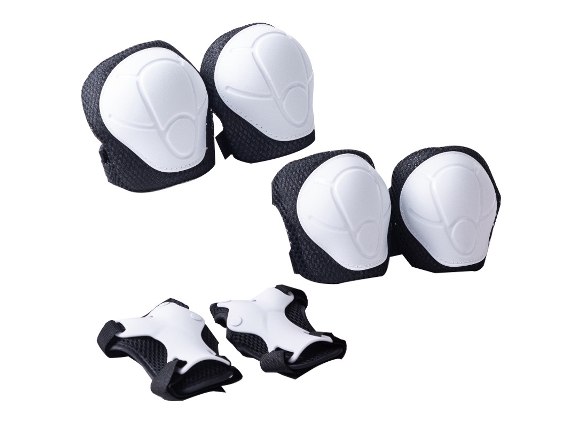 Kit de protección infantil 6 en 1, Talla: S, Blanco