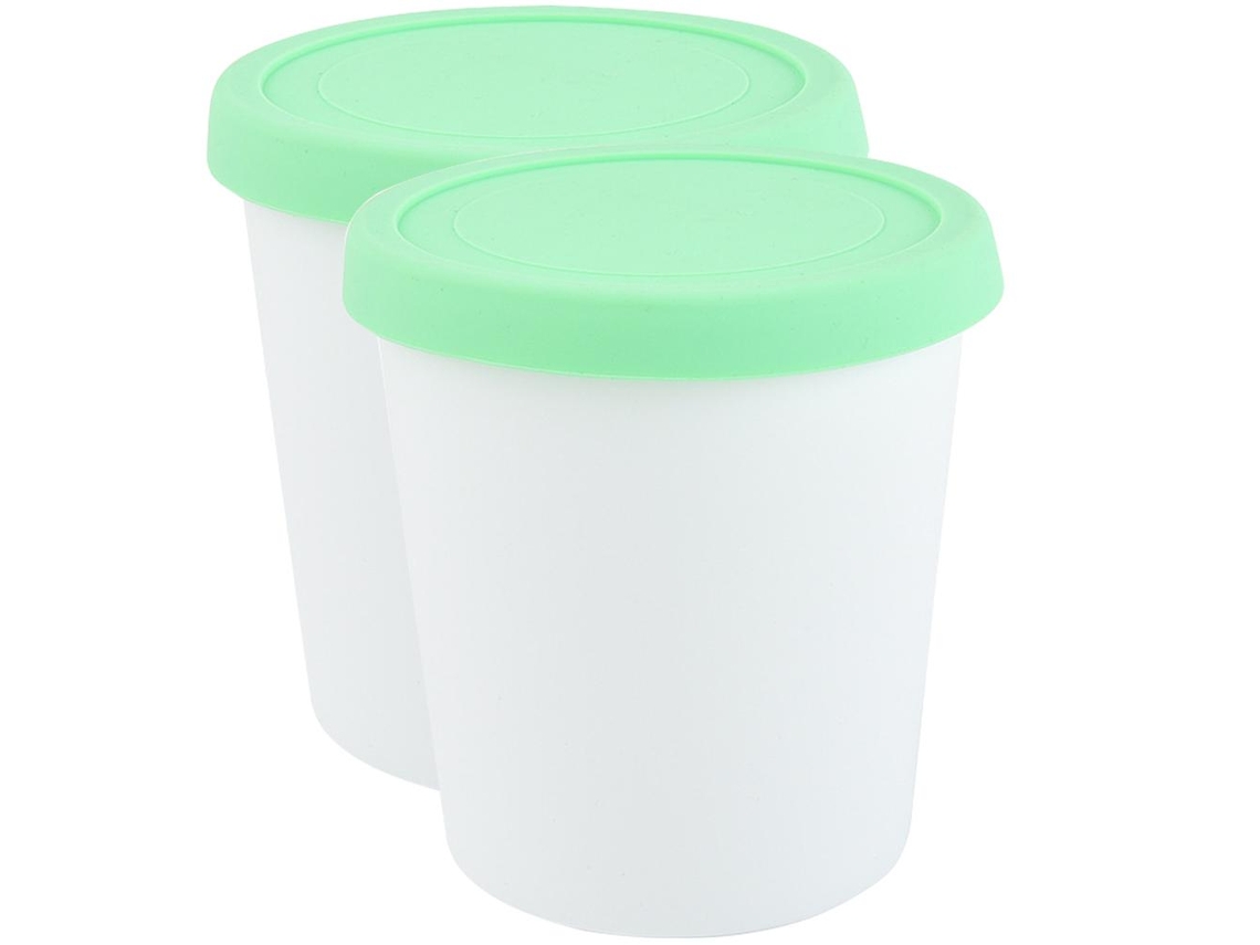 2 Piezas De Vasos De Postre De Silicona, Soporte Para Yogur, Cubos Multifuncionales Para Alimentos, Cubos Para Helado Webake