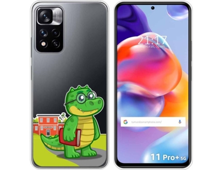 Carcasa para Xiaomi Redmi Note 11 Pro+ Plus 5G TUMUNDOSMARTPHONE Dibujos Transparente Coco Multicolor