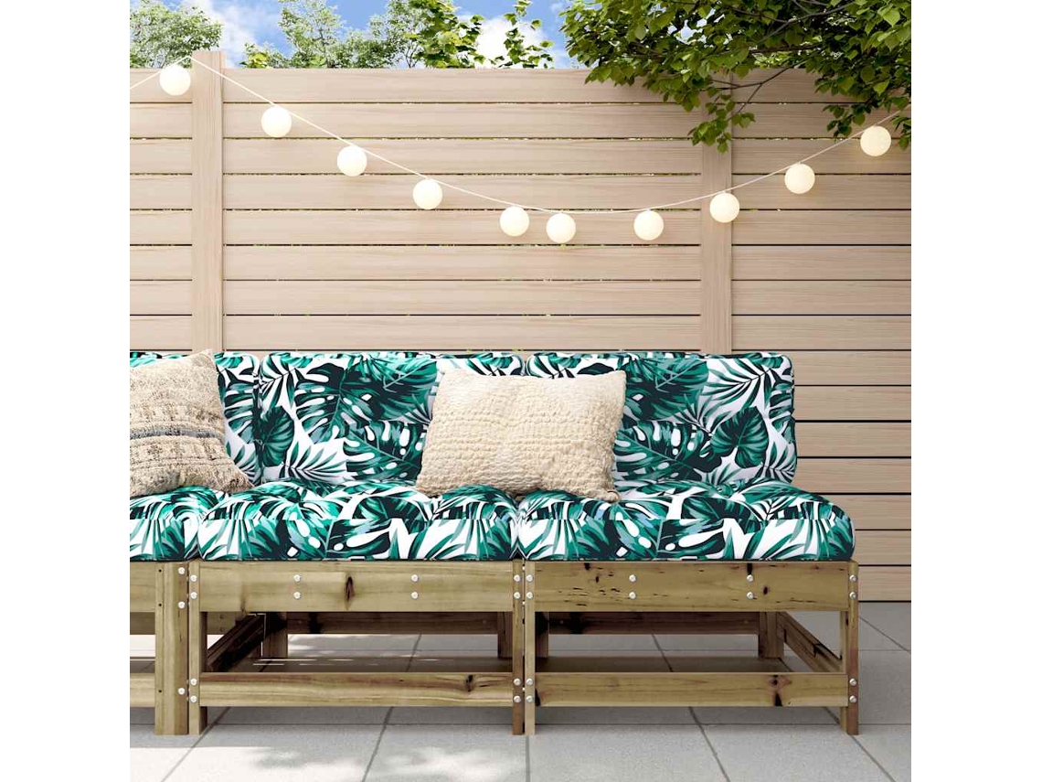Sofás Lovely Home Center con cojines (2 piezas) de pino impregnado