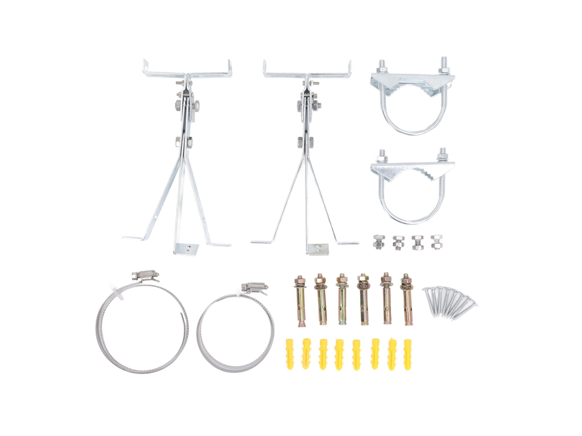 Kit De Montaje Starlink V2: Soporte De Techo De Acero Inoxidable Para Antena De Internet Satelital