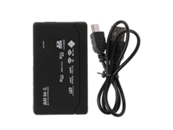 Lector de múltiples tarjetas USB, lector/escritor rápido de tarjetas de memoria Sd/tf/cf/micro Sd/xd/ms ALLINLESS