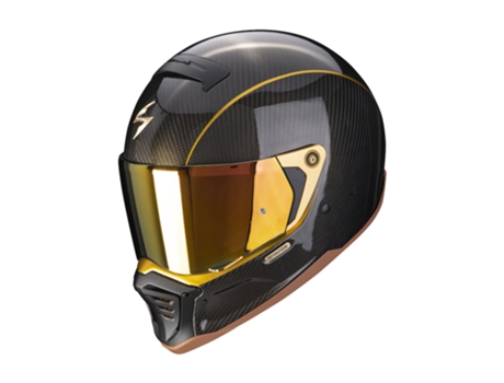 Casco de Moto SCORPION integral Exo-HX1 Carbon SE (Negro - XS)