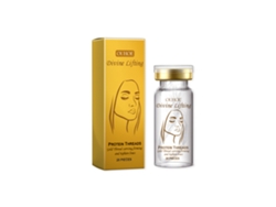 Hilos de proteína antiarrugas, tratamiento de contorno facial, hidratación y reafirmación con seda hidrolizada.