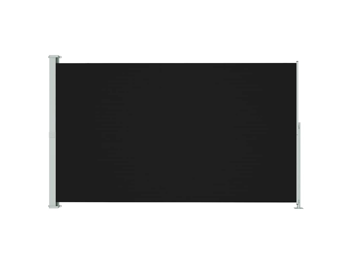 Maison Exclusive - Toldo Lateral Retráctil De Jardín Negro 180x300 Cm