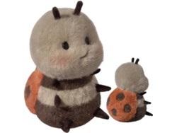Lindo peluche con expresión tímida, ideal para decorar la habitación de los niños, Gokoco