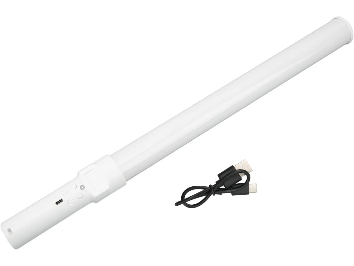 Tubo Led Rgb De 2600 Mah, 51 × 6 × 5, Abs, Pc, Luz De Relleno, 8 W