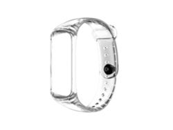 Cinto De Relógio Substituto Compatível Com Samsung Galaxy Fit2 De Tpu Transparente Macio E Colorido