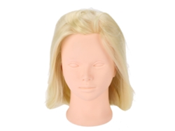 Cabeza De Maniquí Para Entrenamiento De Peluquería Y Estilismo De Cabello Práctico