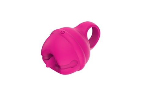 Vibrador para lamer la lengua del clítoris con 10 modos para mujeres (rojo rosa) YIZHOOD