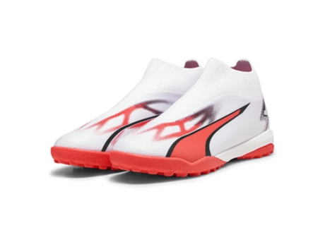 Botas de fútbol Unisex para Fútbol PUMA Ultra Matchll Tt Blanco (43)