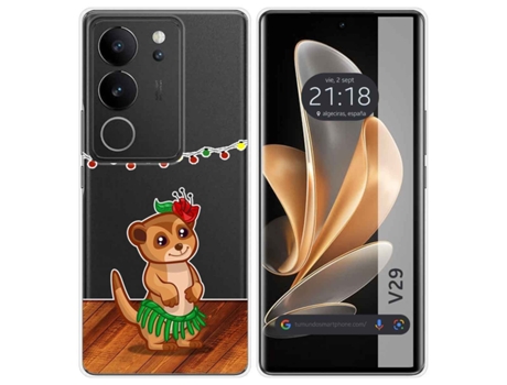 Funda Diseño Suricata para Vivo V29 5G TUMUNDOSMARTPHONE Silicona Multicolor