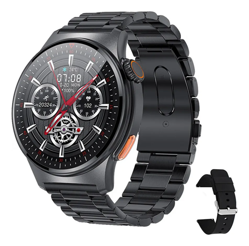 Reloj inteligente Qw49 Ecgppg Vayotoy con llamadas Bluetooth