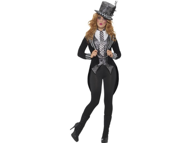Disfraz de Mujer DISFRAZZES Sombrerera Loca (Talla: XL)