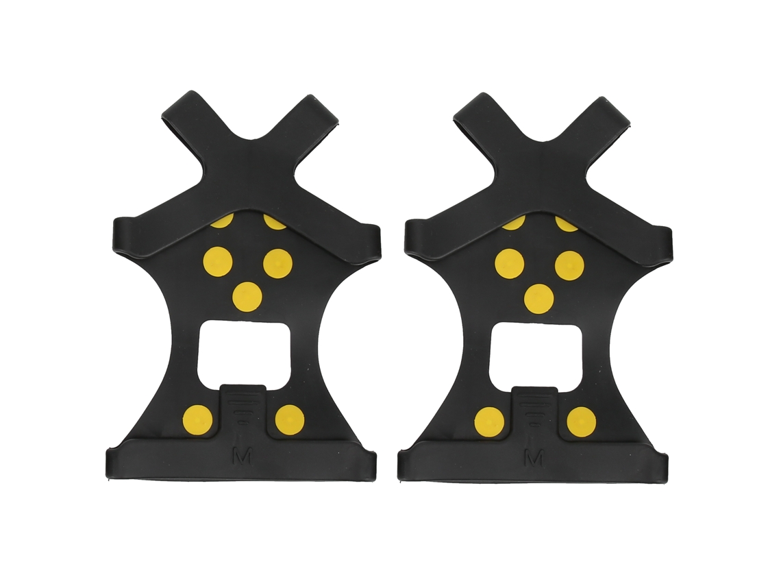 Cubrezapatos Antideslizantes Con 10 Puentes De Acero Inoxidable Para Escalada En Nieve Y Hielo, Invierno.