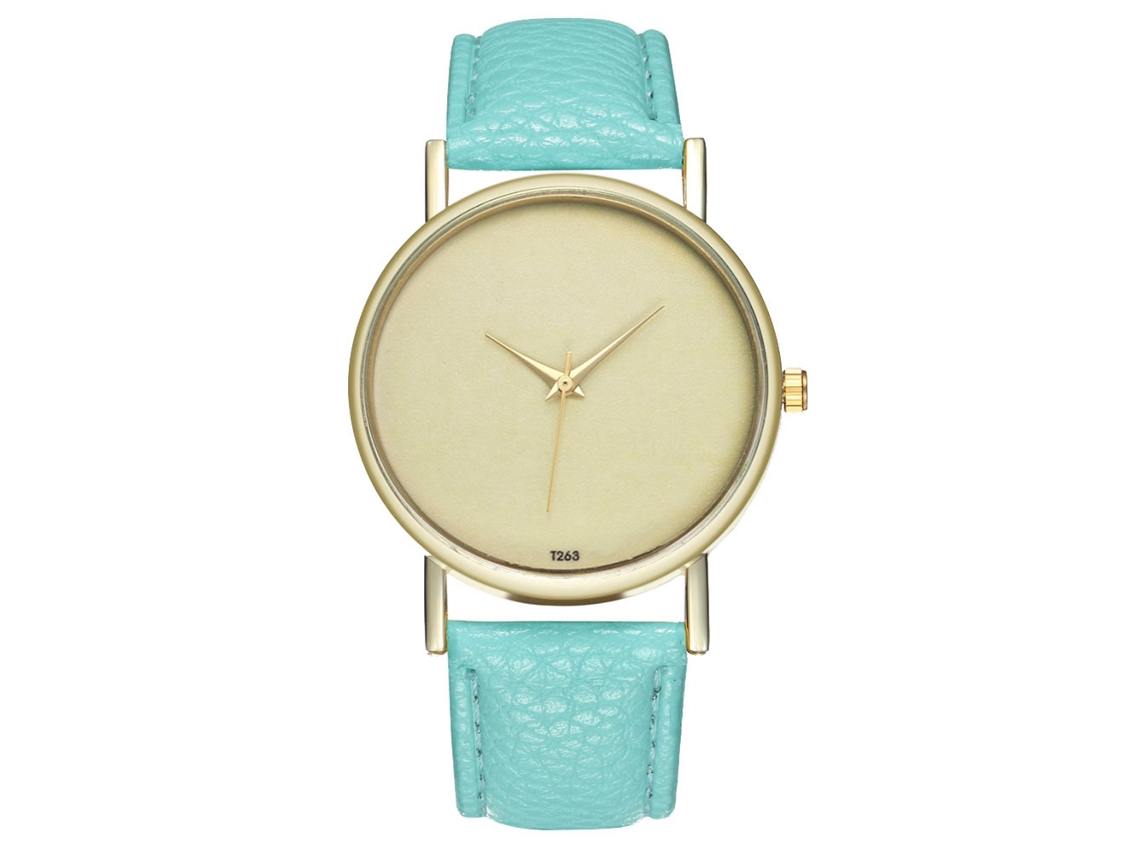 Reloj De Cuarzo Elegante Y Moderno Unisex Casual Pulsera Regalo (verde Menta)