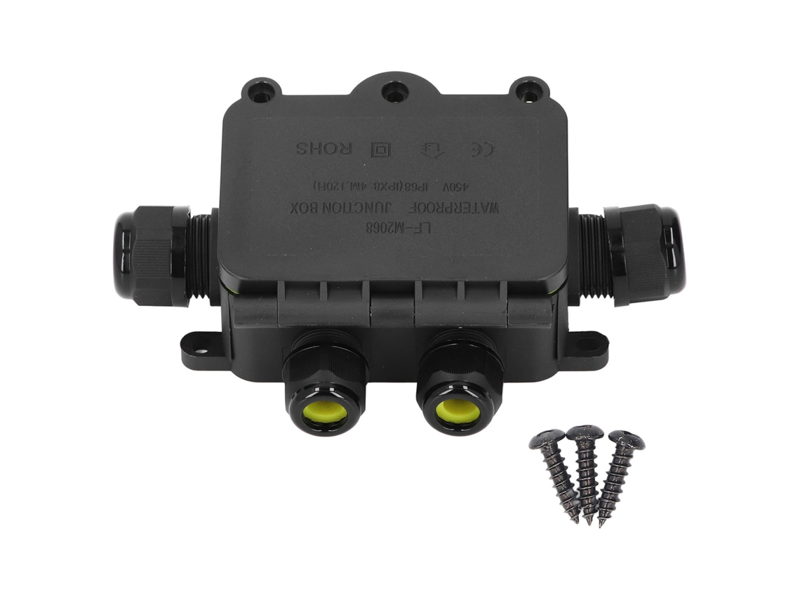 2026-caja De Empalme Ip68 Impermeable 6 Vías Para Luces De Calle Exteriores Cable Eléctrico