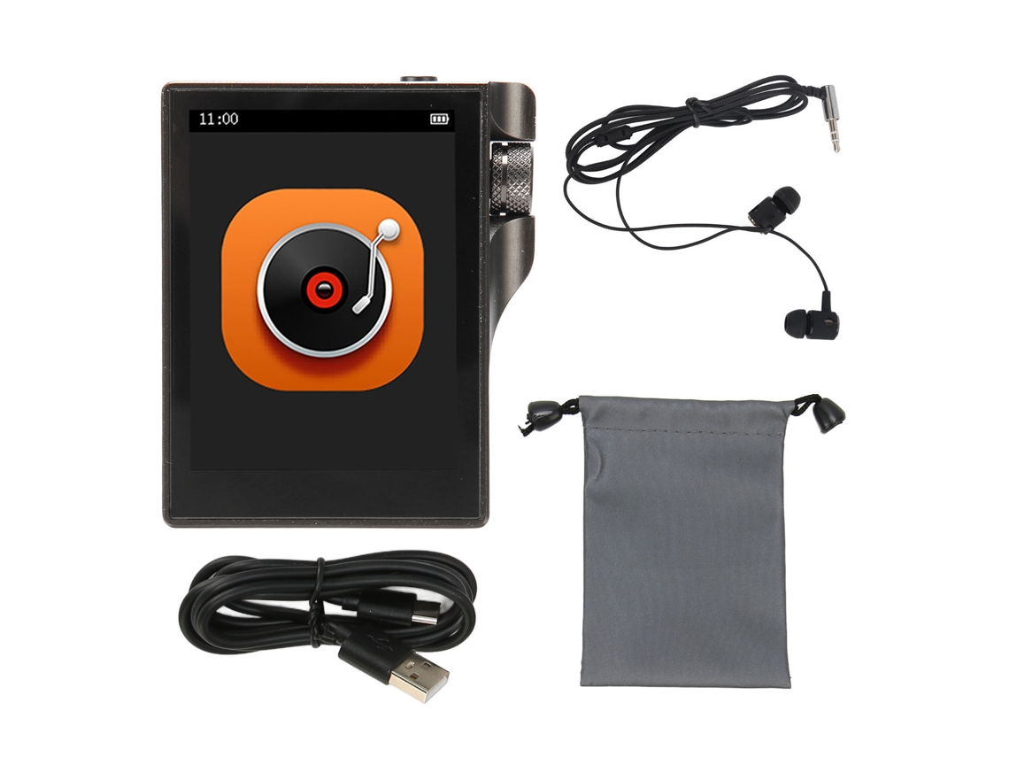 Reproductor MP3 con pantalla táctil IPS de 4 pulgadas y Bluetooth 4.0