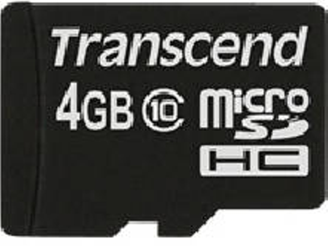 Tarjeta de Memoria TRANSCEND TS4GUSDC10
