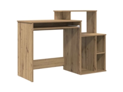 Mesa de roble artesanal en madera procesada MAISON EXCLUSIVE (120,5x44x88,5 cm)