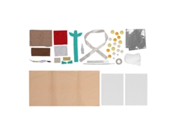 Kit de bricolaje para crear un oso de peluche hecho de algodón PP ecológico.