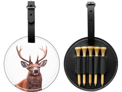 Bolsa grande para tees de golf: fácil de transportar y más eficiente para jugar al golf.