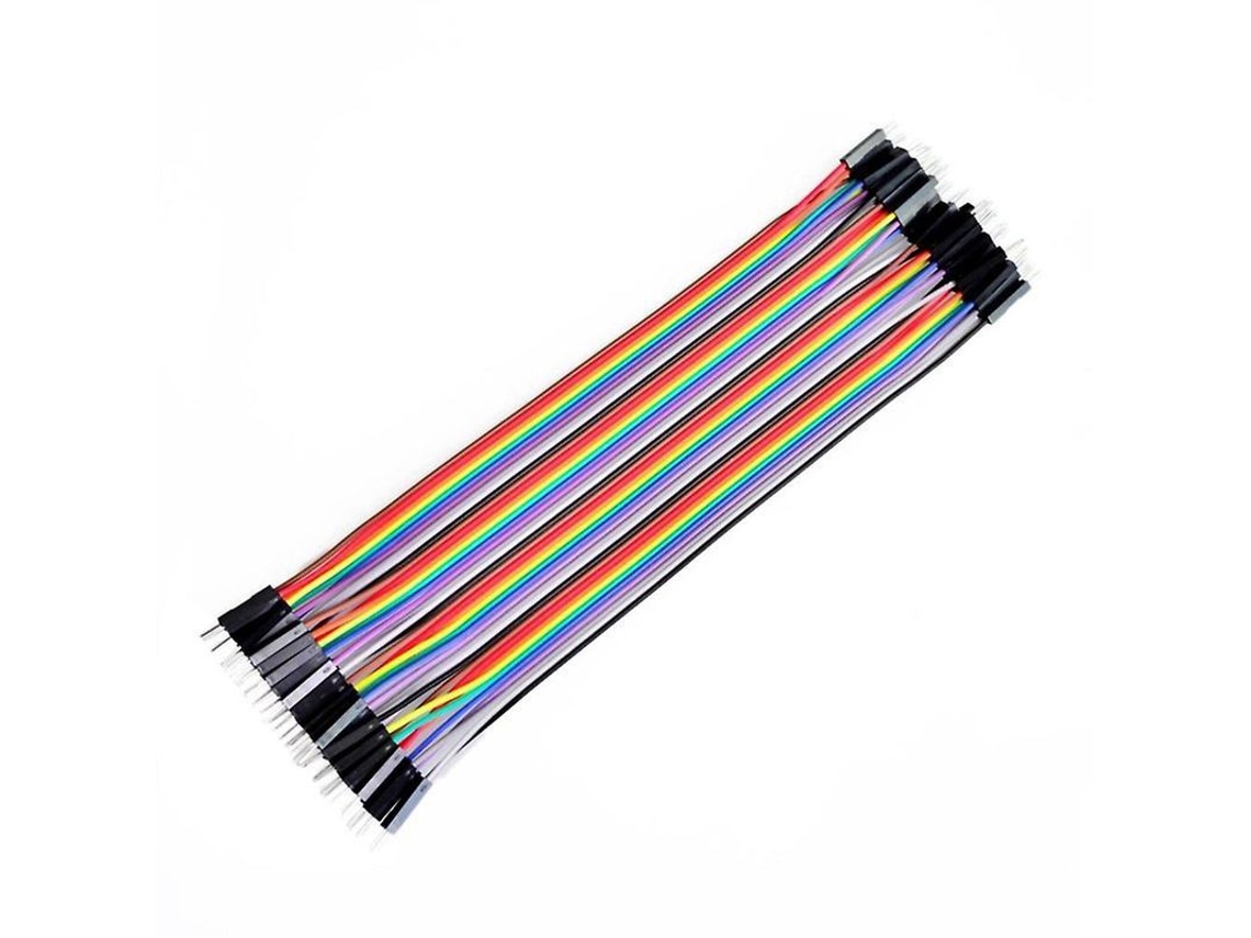 Cable Puente Dupont De 40 Pines Mm Ff Mf 10/20/30cm Para Placa De Pruebas Arduino