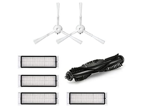 Robot aspirador cepillo principal cepillo lateral de filtro Hepa para 360 S5 S7 Aspiradora Robótica piezas del filtro Accesorios