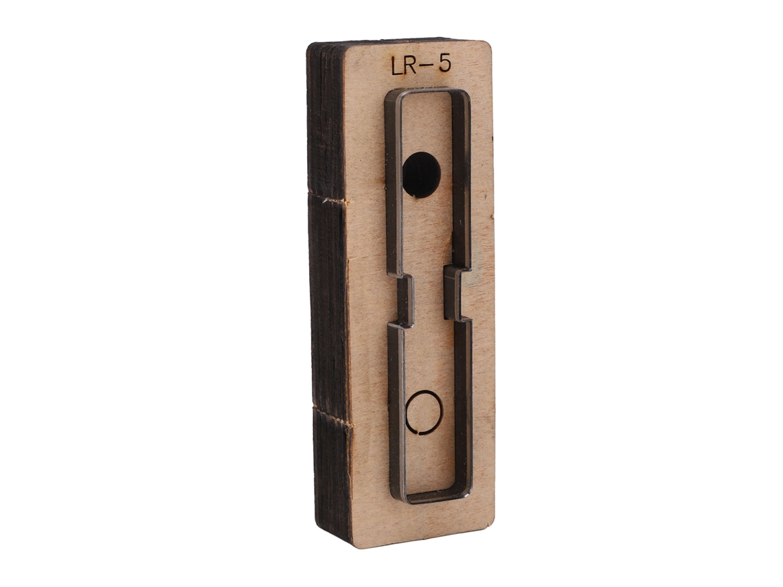 Troquel De Corte Para Cuero Y Metal Lr 5 - Estampado Y Perforación De Acero Aleado - Accesorio Para Manualidades