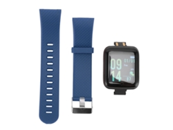 Reloj Con Monitor De Actividad Física, Monitor De Sueño, Contador De Calorías, Resistente Al Agua Ip65, Azul.