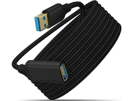 Cable GOEIK CaboEXT-USB3-3M-P (USB 3.0 - 3 m - Negro)
