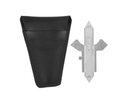 Calibre De Soldadura Manual De Acero Inoxidable Para Medir Throat De Filete Y Refuerzo Hg01
