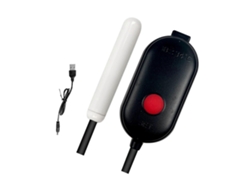 Mini calentador para acuario con elemento calefactor cerámico de 10 W y control de temperatura ajustable. GOKOCO