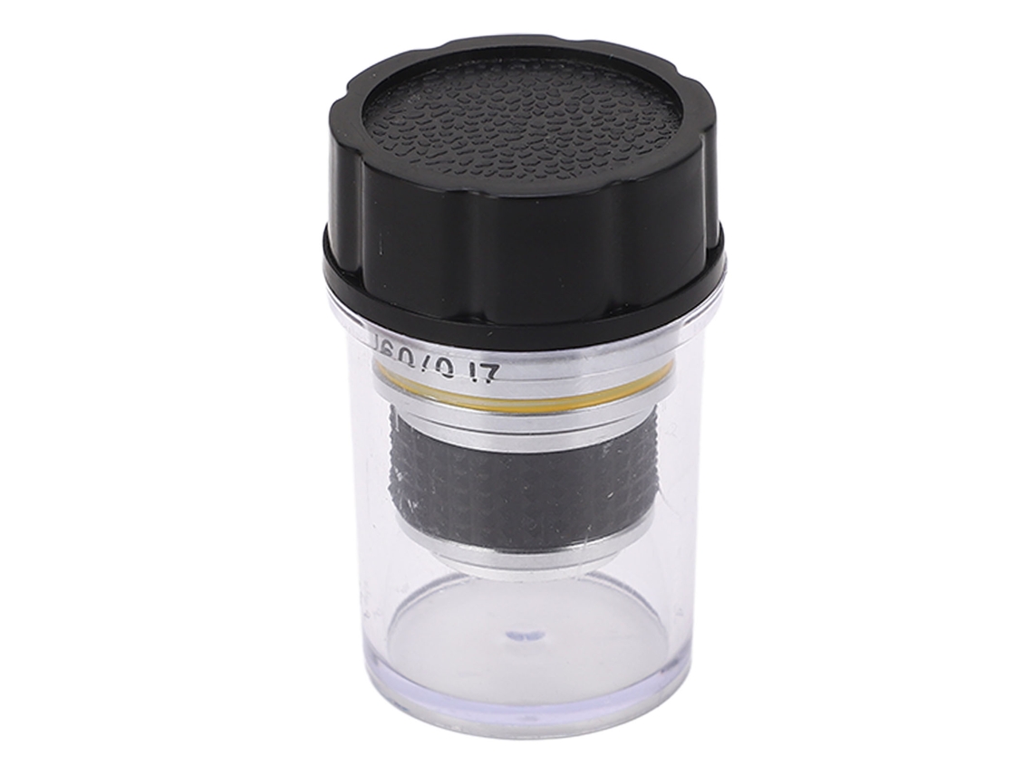 Lente Objetivo 10x Para Microscopio Biológico, Acero, Latón, Aluminio, Rms Adaptable