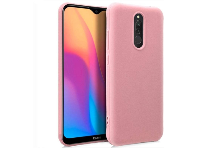 Carcasa Xiaomi Redmi 8, 8A COOL Silicona Rosa