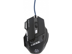 Ratón CATKIL Alpha (Óptico - 2400 dpi - Negro)