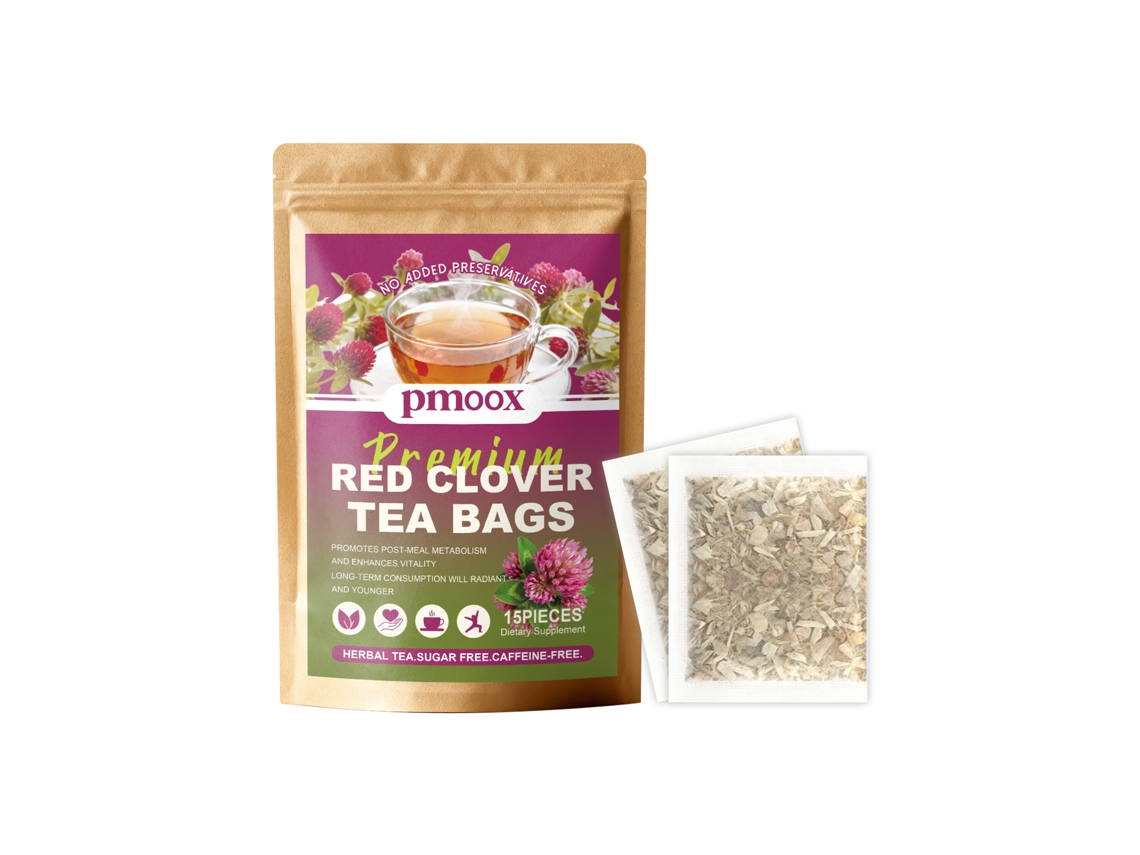 Bolsitas de té de trébol rojo para el acondicionamiento metabólico