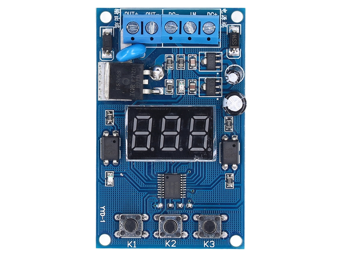 Placa De Control De Transistor Mos, Módulo De Conmutación Con Retardo Ajustable, Aislamiento Mediante Optoacoplador.