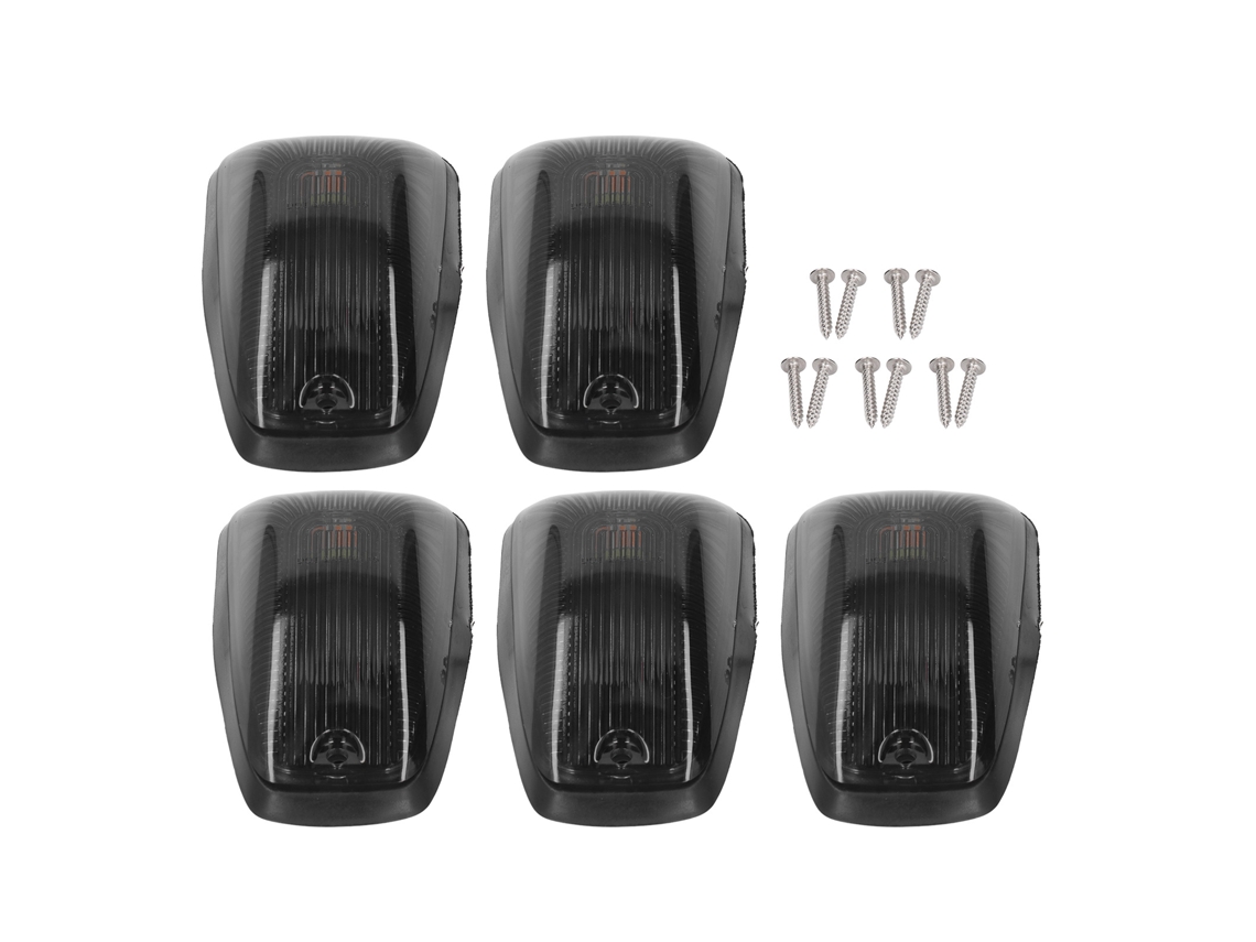 2026velora-5pcs Luces Led Para Cabina De Barco Yate Luces De Marcador Ámbar Claro Ip67 Impermeable Techo