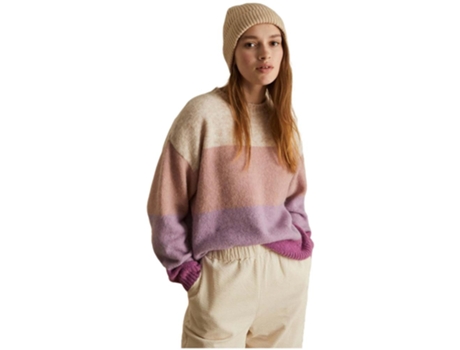Abrigo de Mujer YERSE Multicolor (M)