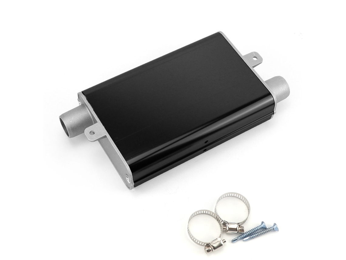 Silenciador De Escape De 24 Mm Para Calefactores De Estacionamiento Diésel Con Abrazaderas Y Tornillos.