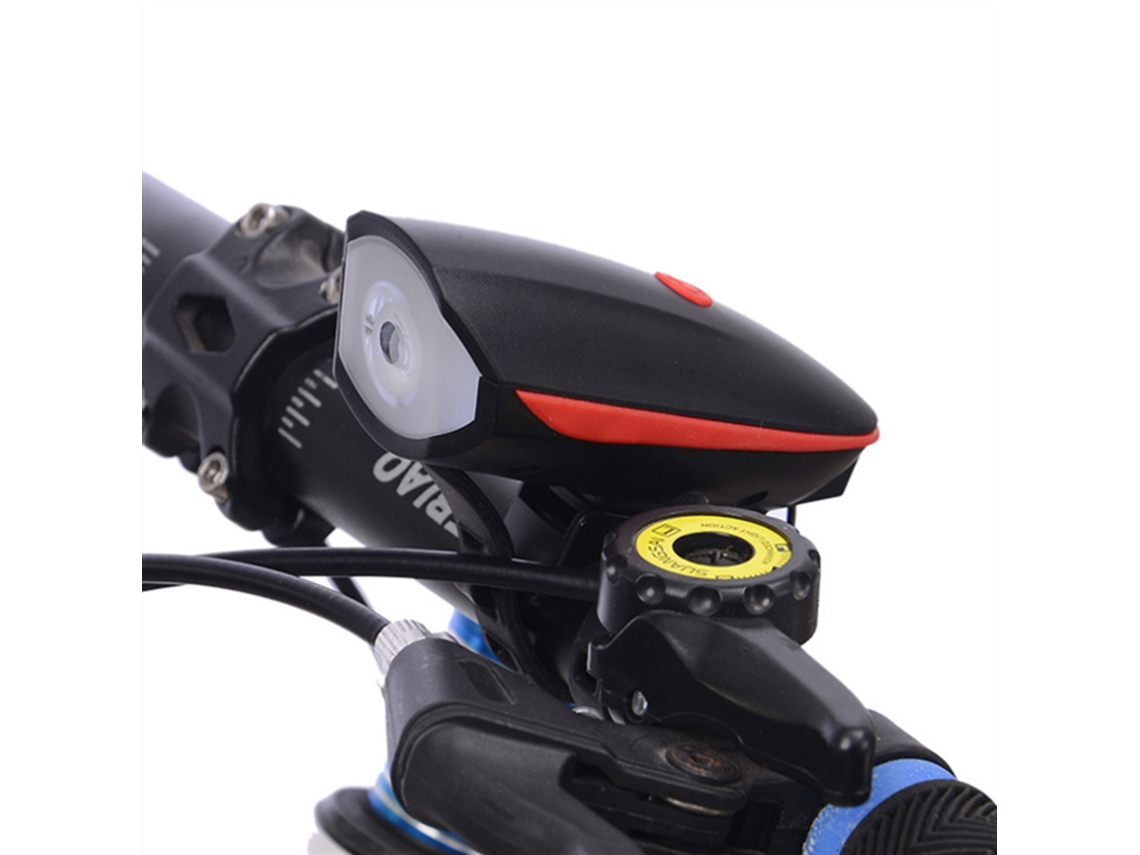 2026-linterna De Bicicleta Recargable Usb Con Bocina 250 Lúmenes Impermeable 120 Db, 3 Modos De Luz 5 Sonidos De Alerta Para Ciclismo Nocturno
