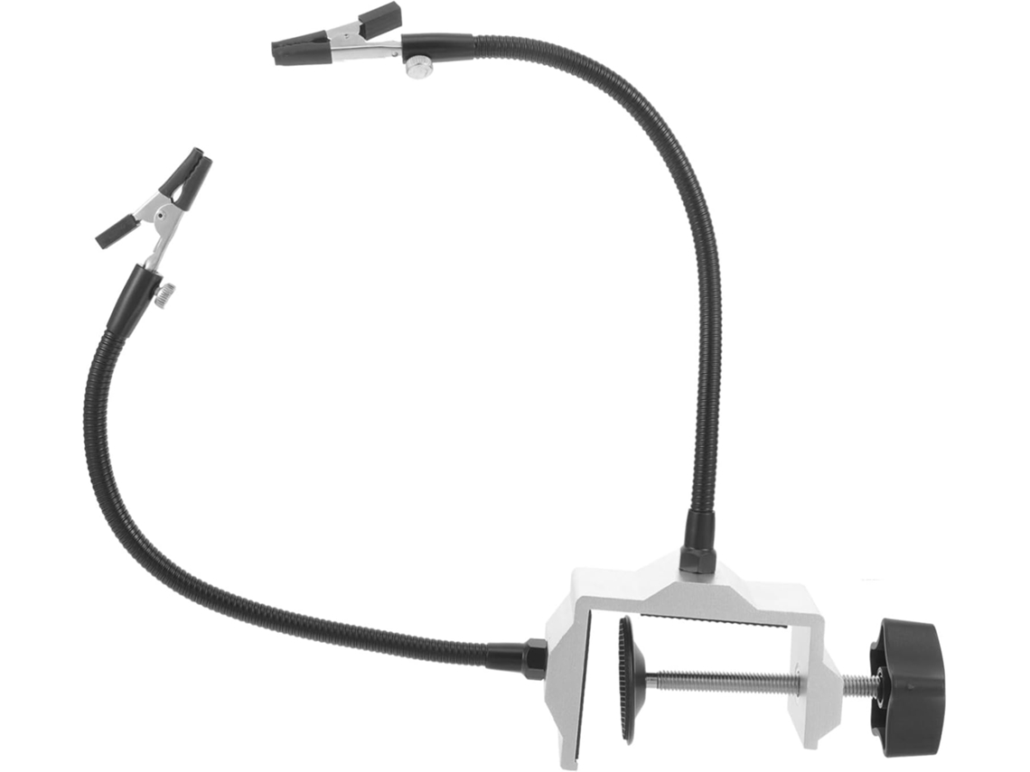 Abrazadera de soldadura flexible, estación de brazo de soldadura multifuncional, asistente de soldadura Gokoco